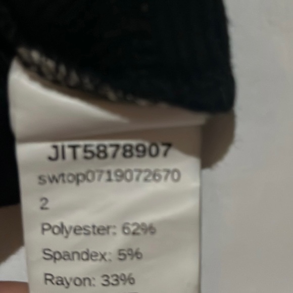 SHEIN Bundle of 2 Black Long Sleeve Crop Tops X-Small - Picture 7 of 13